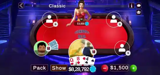 Real Teen Patti archived interface illustration