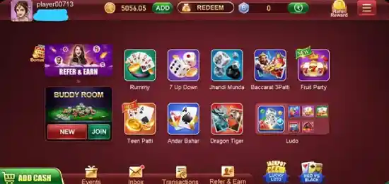 Real Teen Patti archived interface illustration